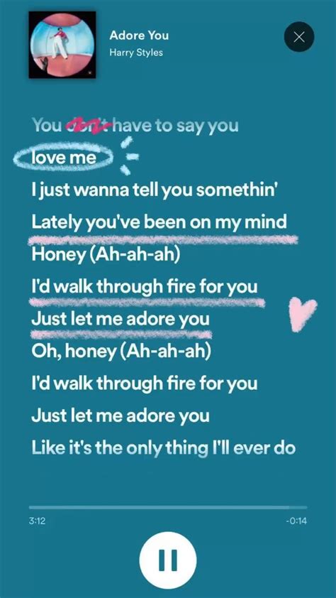 Spotify Lyrics ♡ Artofit