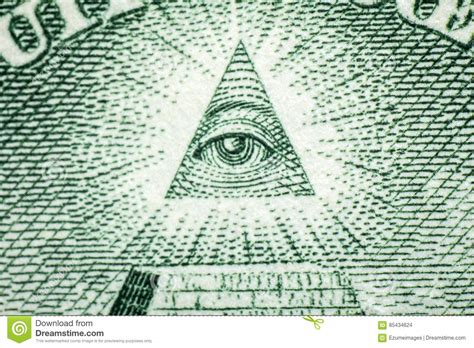 Macro Dollar Eye Stock Photo Image Of Mason Egypt Finance 85434624