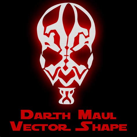 Darth Maul Vector Shape By Retoucher07030 On Deviantart