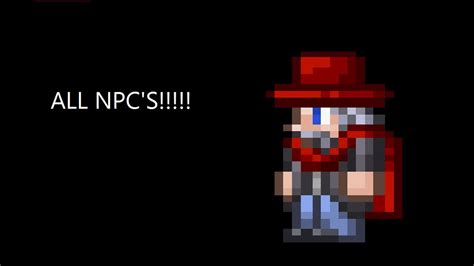 All Terraria Npcs And How To Get Them Youtube