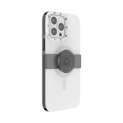 White — Iphone 13 Pro Max Magsafe Phone Case Popsockets Uk