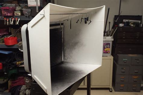 Homemade airbrush spray booths booth diy paint. Folding Paint Booth | Paint booth, Diy paint booth ...