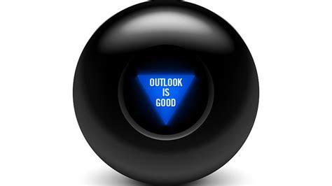 Magic ball, magic eight ball, magi 8 ball give you answers on future. Magic eight ball says cyber outlook is good - CyberVista
