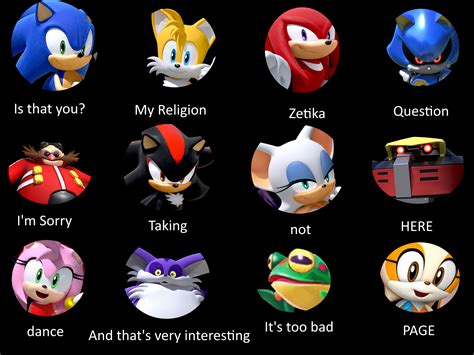 Sonic Characters First Names Poorly Translated Sonicthehedgehog