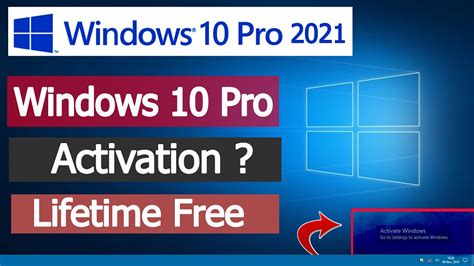 Active Windows 10 Pro Latest Version 2021 Youtube