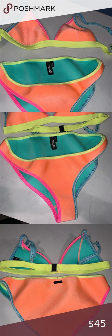 Triangl Neoprene Bikini Bikinis Neoprene Bikini Triangl Swimwear