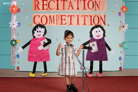 Students memorize and recite one poem in the classroom. ORATORS ENHANCE CONFIDENCE THROUGH RHYME RECITATION ...