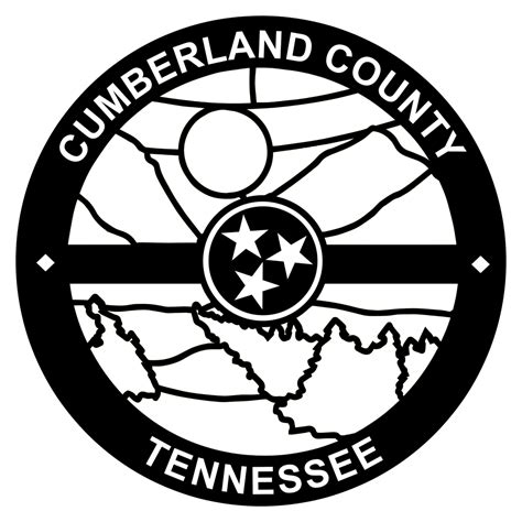 Cropped County Seal Black And White Transparent Outlinepng