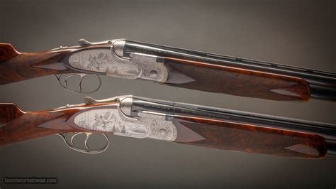 Beretta So9 Over And Under Shotguns With 28 Inch Barrels Sidelock
