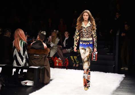 New York Fashion Week Fall 17 Gigi Hadid For Jeremy Scott Runway
