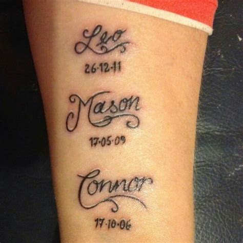 Pin By Josefin Arvidsson On Tattoo Tattoos With Kids Names Kid Name