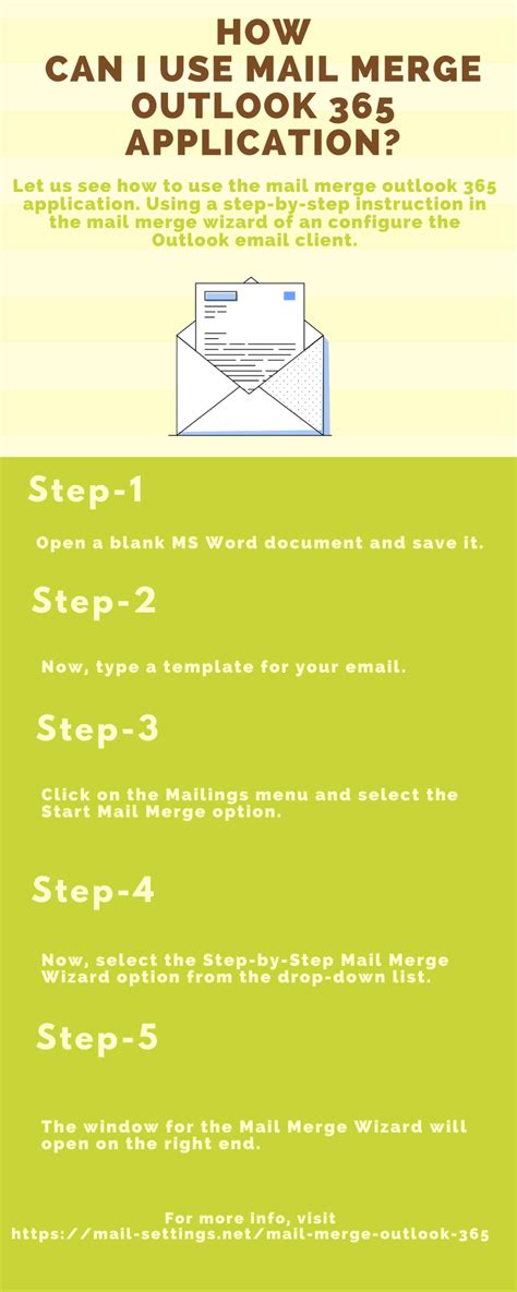 How Can I Use Mail Merge Outlook 365 Application Mail Merge Outlook