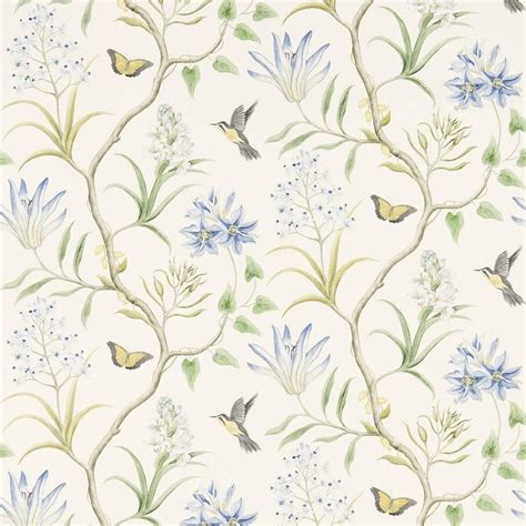 Sanderson Clementine Wallpaper 4 Colours Gaudion Furniture