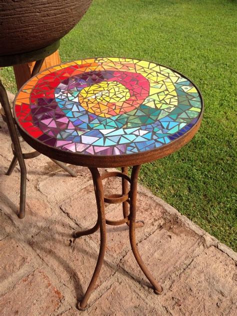 Mosaico Colores Mosaic Furniture Mosaic Table Top Mosaic Diy