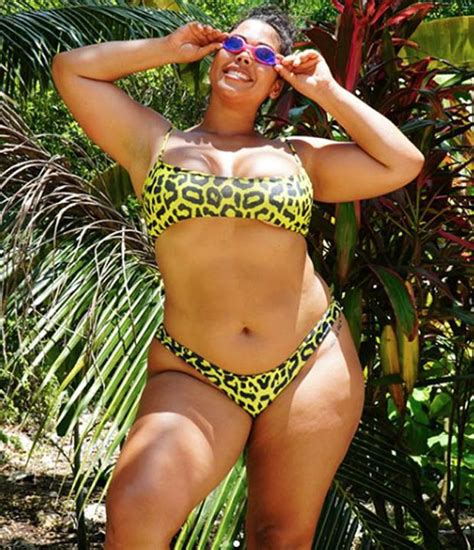 Sports Illustrated Plus Size Model Tabria Majors Wows In Teeny Bikini