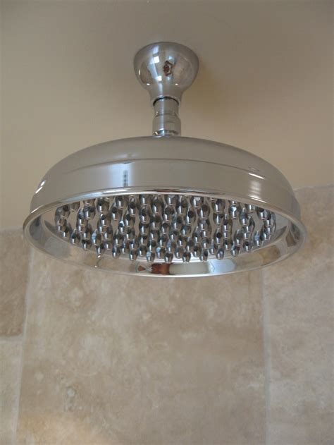Ceiling Mount Rain Head Very Luxurious Feel And Not Much Added Expense