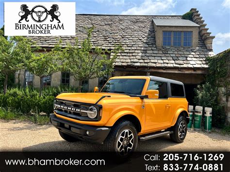 New 2022 Ford Bronco Outer Banks 2 Door Advanced 4x4 For Sale In