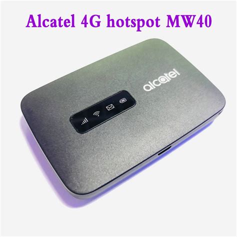 Unlock Alcatel MW40 MW40 Draadloze 4G Router 4G LTE WiFi Hotspot