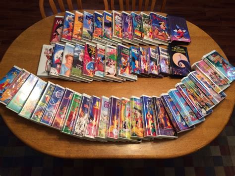 Disney Vhs Collection 47 Masterpiece Classic Home Video And Others