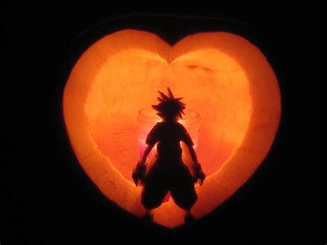 Kingdom Hearts Pumpkin Carving