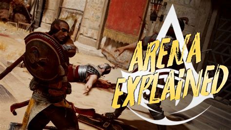 Assassin S Creed Origins Gladiator Arena Explained Youtube