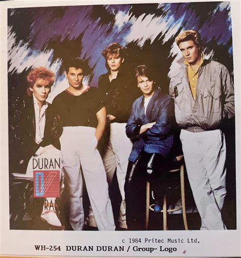 Vintage Tapestry Duran Duran 1980s Large Rock Art Wall Hanging Etsy