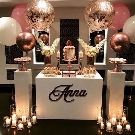 Dusty rose is becoming the wedding trend in 2020. Trending: Rose Gold Party Decorations - House of Party