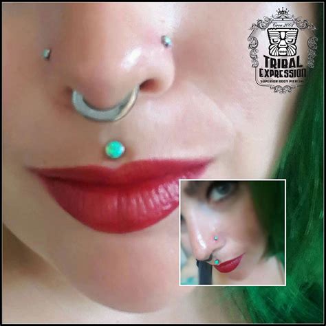 Green Never Looked So Good Nostril Studs From Neometal Clicker From