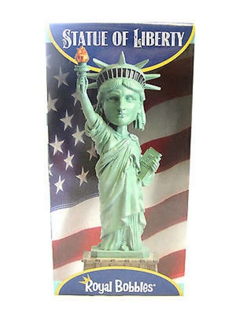 Buy Statue Of Liberty Headknocker Bobble Head Action Figure Royal B