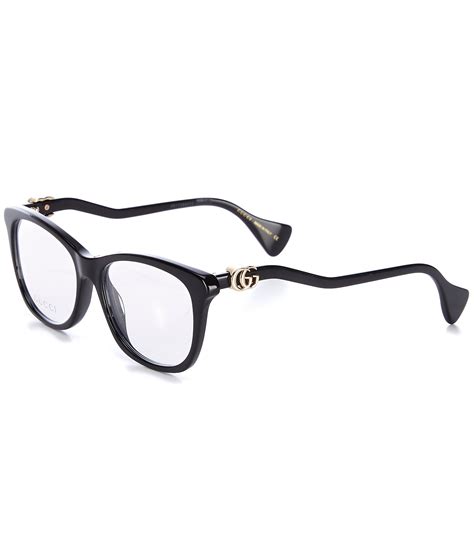 gucci gg1012o 54mm rectangle optic reader glasses dillard s