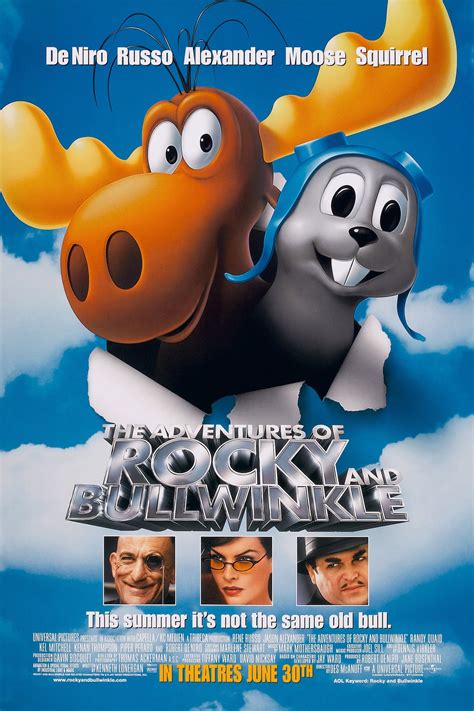 The Adventures Of Rocky And Bullwinkle 2000 Posters — The Movie