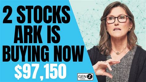 2 Growth Stocks Ark Invest Is Buying Now Cathy Woods Recent Buys