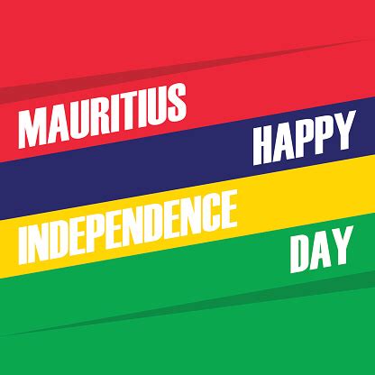 Let's hope our state of sarawak next time in the future to be…» Mauritius Happy Independence Day 12 March Celebration Card ...