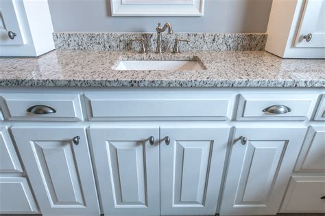 Repair a chip in white granite countertops. 10 Things To Consider When Doing A Bathroom Remodel