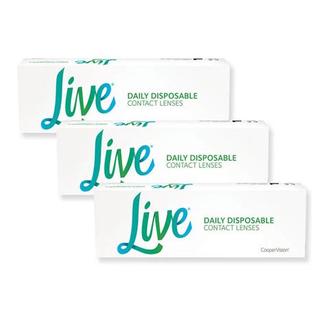 Live Daily Disposable 90 čoček Kontaktní čočka