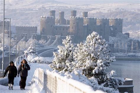 North Wales Weather Flashback How Snowfall Has Hit The Region Over The