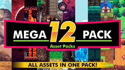 Artstation Mega Bundle 12 Asset Packs All In 1 Game Assets