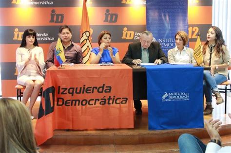 El Idd Apoya La Formación Cívica Del Partido Izquierda Democrática