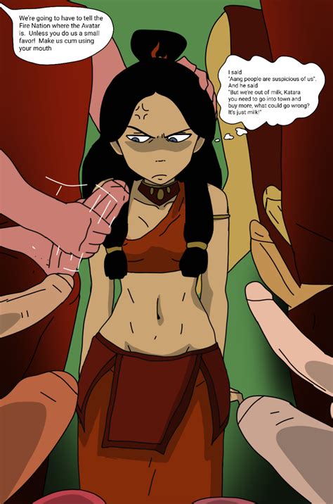 Rule 34 1girls Anger Vein Angry Angry Face Avatar The Last Airbender Blackmail Clothed Dark