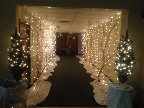 Winter Wonderland Entrance For Our Ladies Ornament Exchange Party