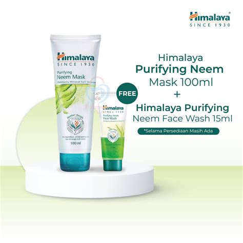 Jual Himalaya Purifying Neem Mask Sachet 50ml 100ml 150ml 16ml