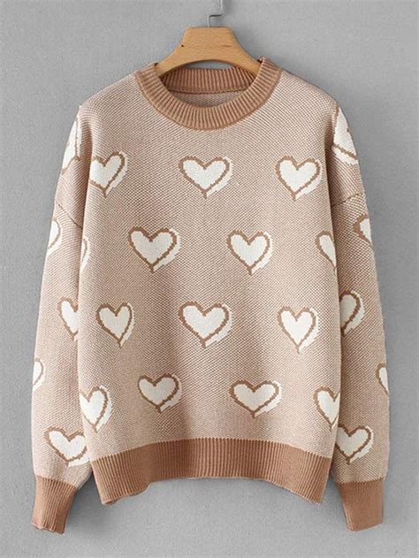 25 Heart Print Valentines Day Sweaters We Heart With Images
