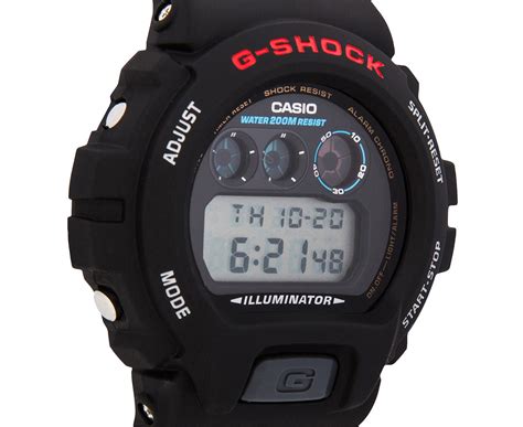 Casio G Shock Mens 48mm Dw6900 1v Digital Watch Black Au