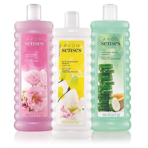 3 Avon Senses Bubble Baths In 3 Relaxing Soothing Smells Up To 24 Pampering Baths In Every
