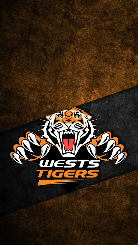 Wests Tigers 2019 Logos Wallpapers Wallpaper Cave