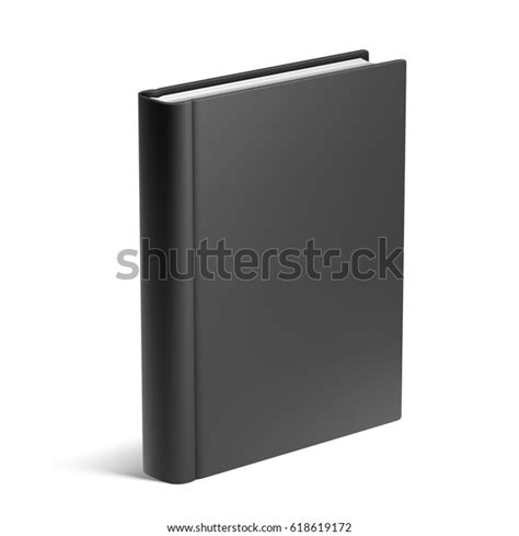 Book Empty Blank Cover Isolated On Stock Illustration 618619172