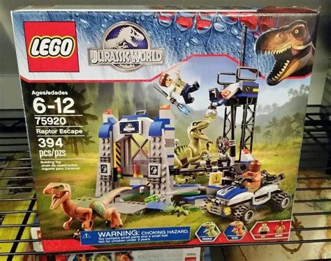 Lego Raptor Escape Jurassic World Set New Sealed 75920 Lego Jurassic Park Jurassic World Set