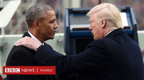 Trump Vs Obama El Inédito Enfrentamiento Entre El Presidente De