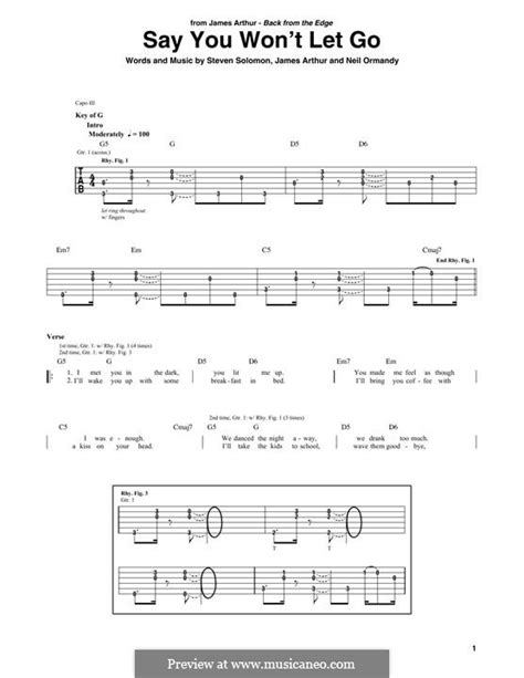 It's very easy for beginners. Say You Won't Let Go by J. Arthur, N. Ormandy, S. Solovan ...