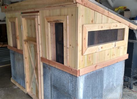 The builders saved about $1000 in lumber by using the free pallets. The Recycled Chicken Coop Pallet Project - Old World Garden Farms